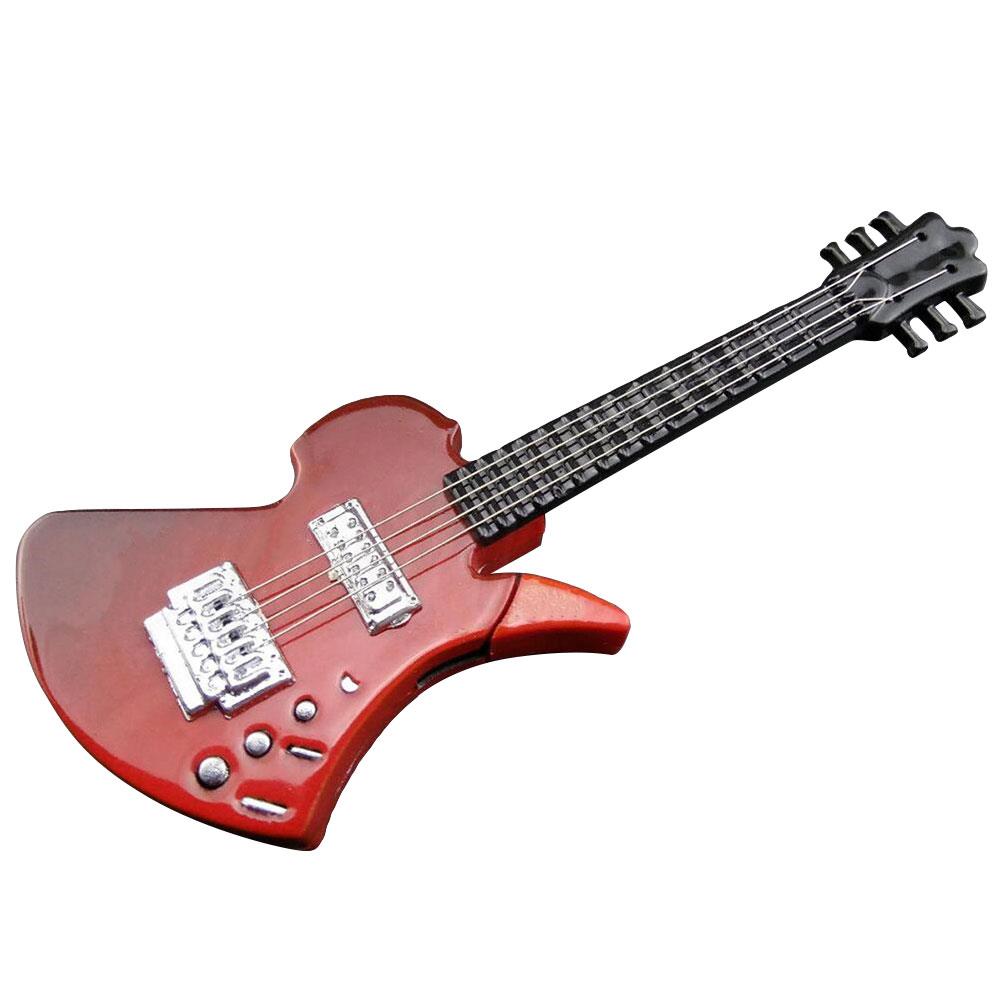 Cigarette Lighters 3 Color Smoking Personality Guitar Shape Lighter Collectibles Portable Durable Jet Flame Torch Alloy Cigarette Lighters 3 Color Smoking Personality Guitar Shape Lighter Collectibles Portable Durable Jet Flame Torch Alloy