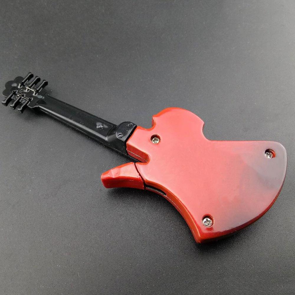 Cigarette Lighters 3 Color Smoking Personality Guitar Shape Lighter Collectibles Portable Durable Jet Flame Torch Alloy Cigarette Lighters 3 Color Smoking Personality Guitar Shape Lighter Collectibles Portable Durable Jet Flame Torch Alloy