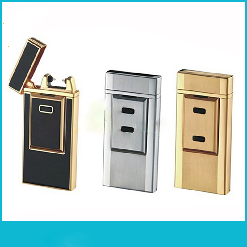 1pc-lighter-windproof-ultra-thin-metal-pulse-charg