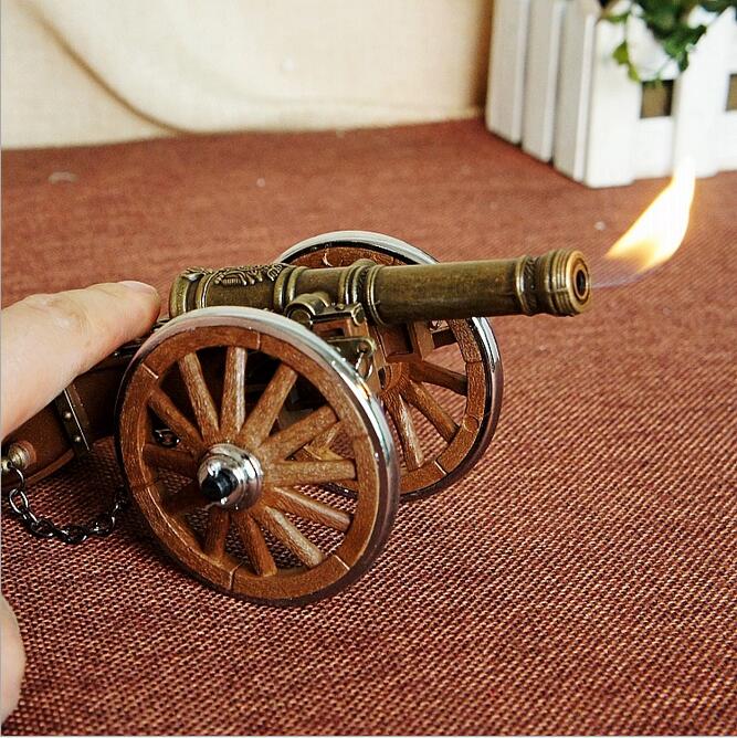 Metal cigarette lighter towed howitzer model military handmade souvenirs nostalgia retro ornaments s Metal cigarette lighter towed howitzer model military handmade souvenirs nostalgia retro ornaments gifts