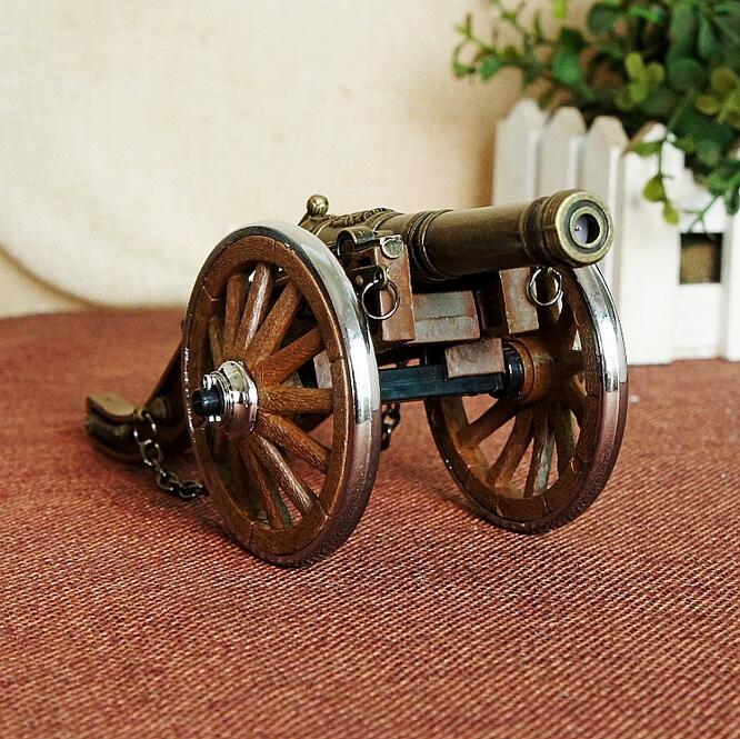 Metal cigarette lighter towed howitzer model military handmade souvenirs nostalgia retro ornaments s Metal cigarette lighter towed howitzer model military handmade souvenirs nostalgia retro ornaments gifts