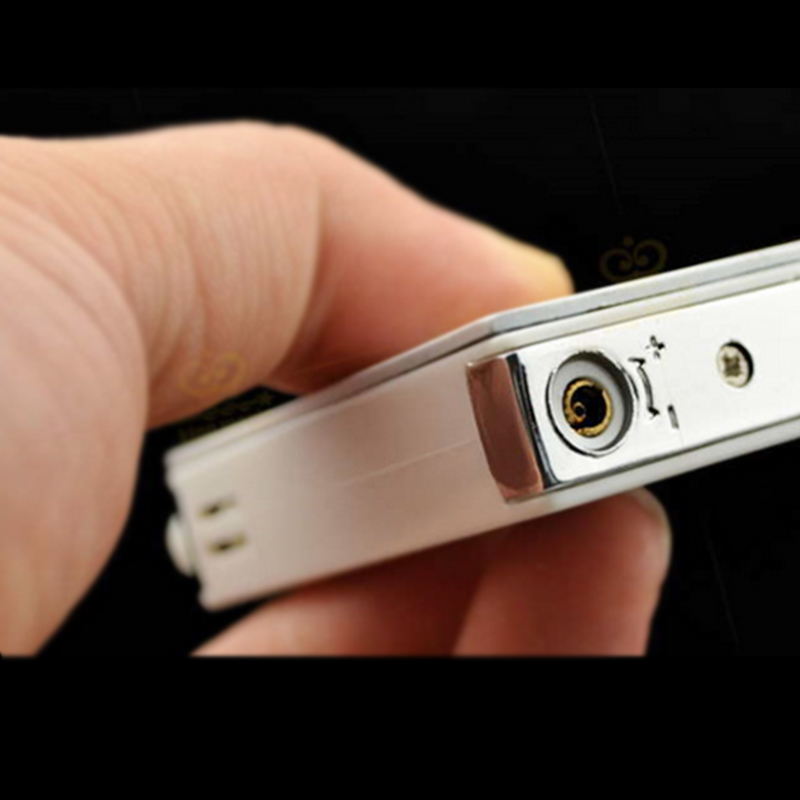 1pc April Fool electric shock lighter Creative Butane gas Lighter Cigarette plastic Poker Lighter for Cigar ketchen tool