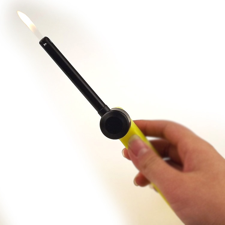 10pcs/lot cheap folding type 19cm flame burning lighter as smoking accessary or christmas plastic Lighter encendedor 10pcs/lot cheap folding type 19cm flame burning lighter as smoking accessary or christmas gift plastic Lighter encendedor