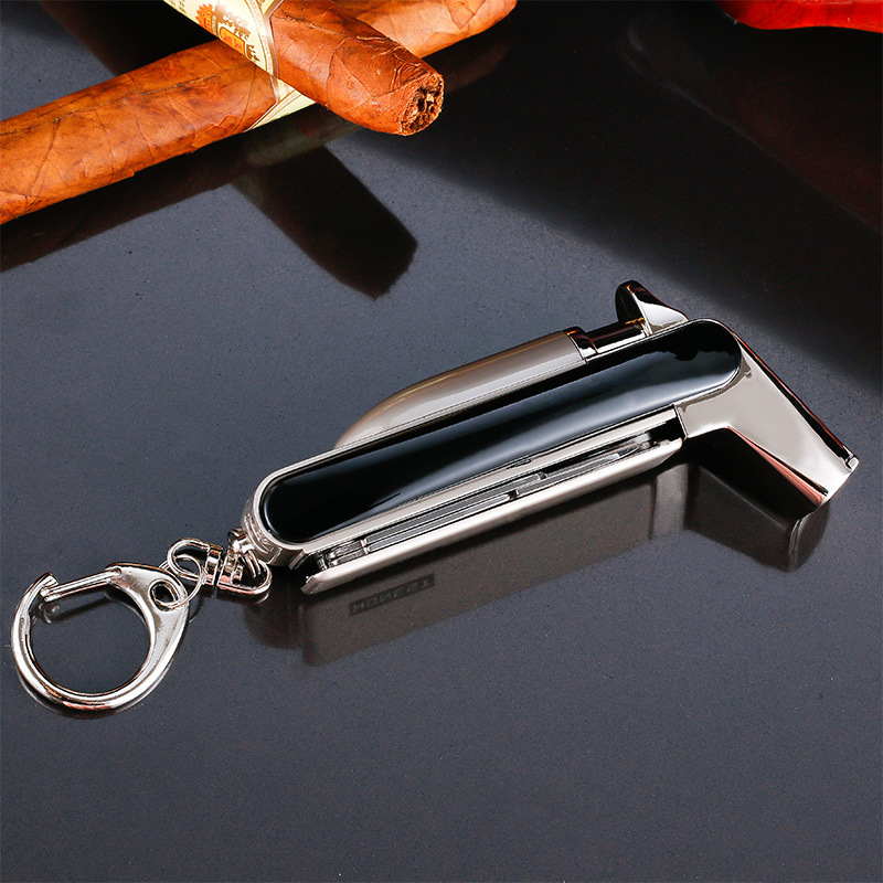 10pcs/lot 2016 Multi-function outdoor butane lighter gas metal plasma lighter with box as cigarette tool christmas for men 10pcs/lot 2016 Multi-function outdoor butane lighter gas metal plasma lighter with box as cigarette tool christmas gift for men