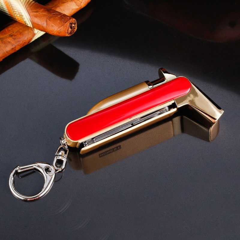 10pcs/lot 2016 Multi-function outdoor butane lighter gas metal plasma lighter with box as cigarette tool christmas for men 10pcs/lot 2016 Multi-function outdoor butane lighter gas metal plasma lighter with box as cigarette tool christmas gift for men