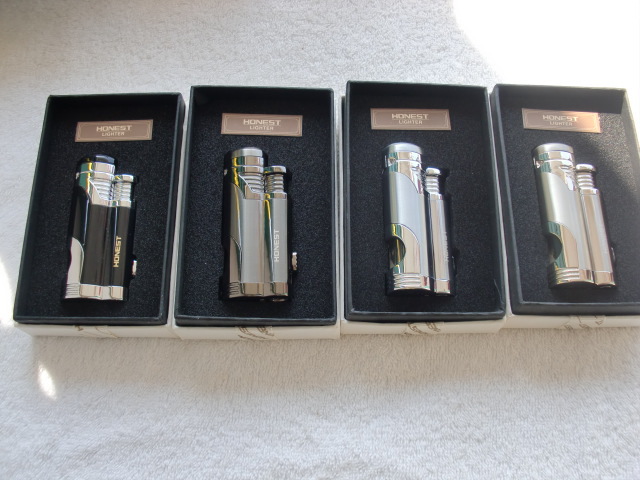 2015 s Honest New Golden Tiger on the 1st Double Torch lighters drill smoking pipe lighter fashion jet lighter 2015 hot sales Honest New Golden Tiger on the 1st Double Torch lighters drill smoking pipe lighter fashion jet lighter