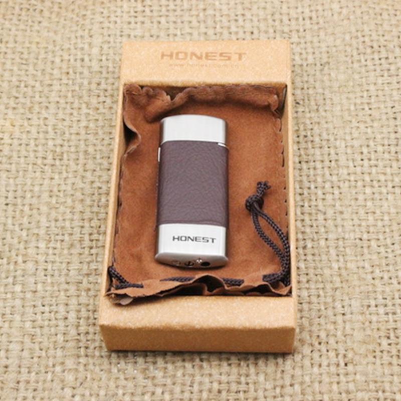 1pc High-end gifts to environmental lighter gas Kitchen windproof Lighter for tobacco cigarette Cigar Free shipping torch