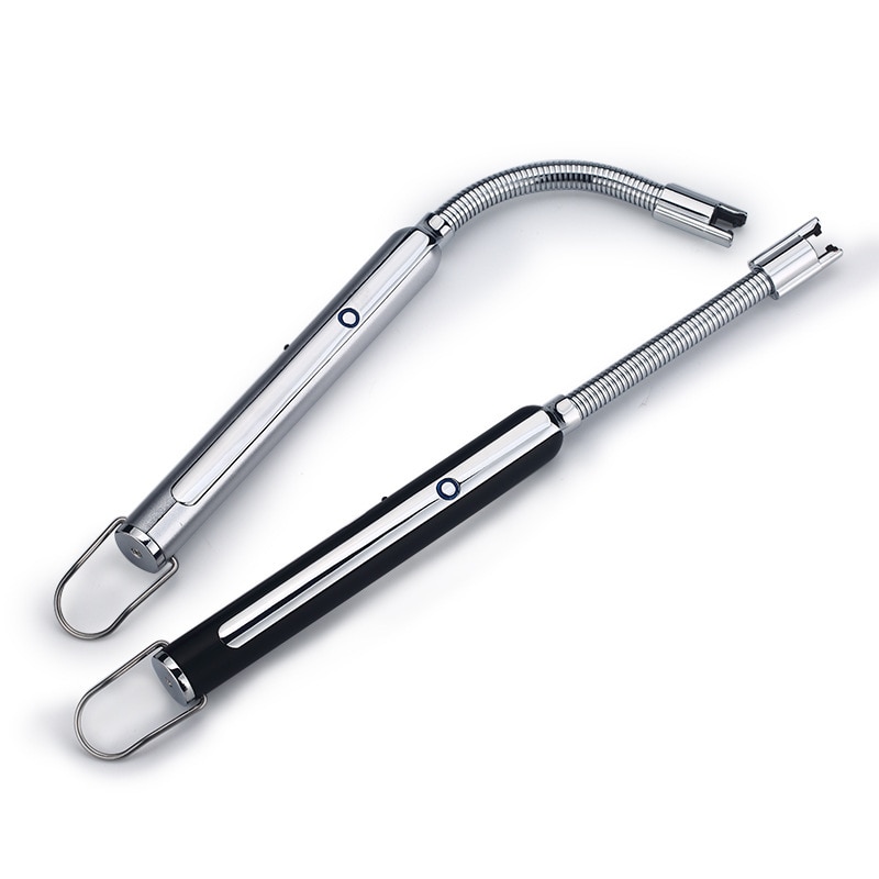 Outdoor USB Electric Lighter 360 Degree Rotate Cigarette Lighter Metal Tube Longer Arc Lighter For BBQ Candle For Women Outdoor USB Electric Lighter 360 Degree Rotate Cigarette Lighter Metal Tube Longer Arc Lighter For BBQ Candle Gadgets For Women