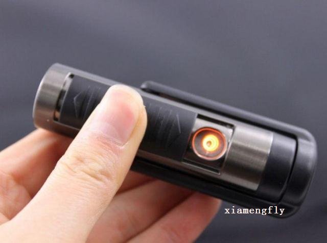 Rechargeable Battery USB Green Electronic Cigarette Lighter With Lamp Light+ shipping + tracking number black E123 Rechargeable Battery USB Green Electronic Cigarette Lighter With Lamp Light+ free shipping + tracking number black E123