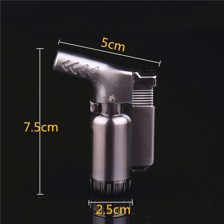 Hot Compact Gas Jet Lighter Torch Lighter Gasoline Fire Windproof Spray Gun Metal Lighter 1300 C NO GAS Cigarette Hot Compact Gas Jet Lighter Torch Lighter Gasoline Fire Windproof Spray Gun Metal Lighter 1300 C NO GAS Cigarette Accessories