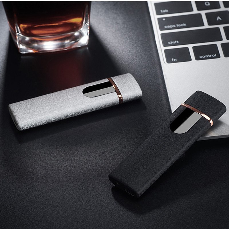 Rechargeab Dual Arc Lighter USB windproof personality Electric Cigarette Lighter Novelty Metal Flameless Lighter Gifts Rechargeab Dual Arc Lighter USB windproof personality Electric Cigarette Lighter Novelty Metal Flameless Lighter Gifts