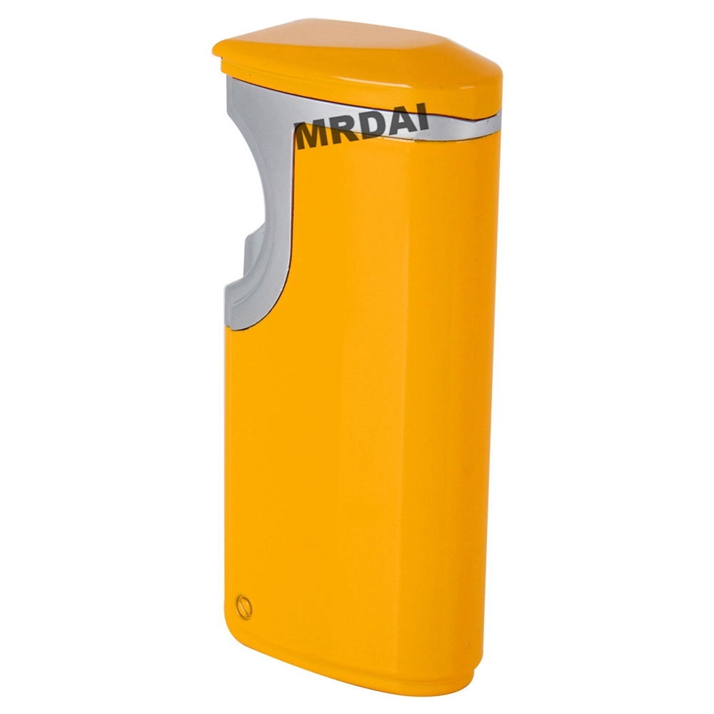 Metal Cigar Lighter Windproof 3 Blue Torch Jet Flame Cigarette Refillable Inflatable Butane Gas Electronic Lighters Gift COHIBA Metal Cigar Lighter Windproof 3 Blue Torch Jet Flame Cigarette Refillable Inflatable Butane Gas Electronic Lighters Gift