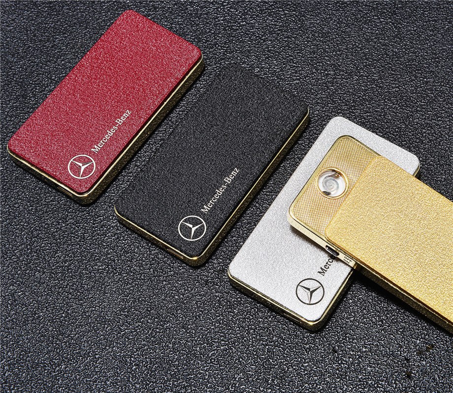 2PCS/LOT Creative Extra Thin Matte Paint Section USB Charging Type Cigarette Electronic Lighter 2PCS/LOT Creative Extra Thin Matte Paint Section USB Charging Type Cigarette Electronic Lighter