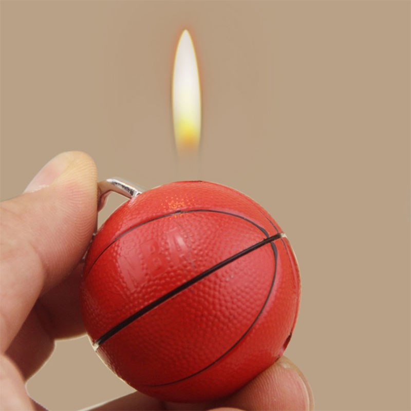 10pcs/lot New Basketball Football Shape Pendant lighter Refillable Butane Gas Lighters Cigarette 10pcs/lot New Basketball Football Shape Pendant lighter Refillable Butane Gas Lighters Cigarette Accessories