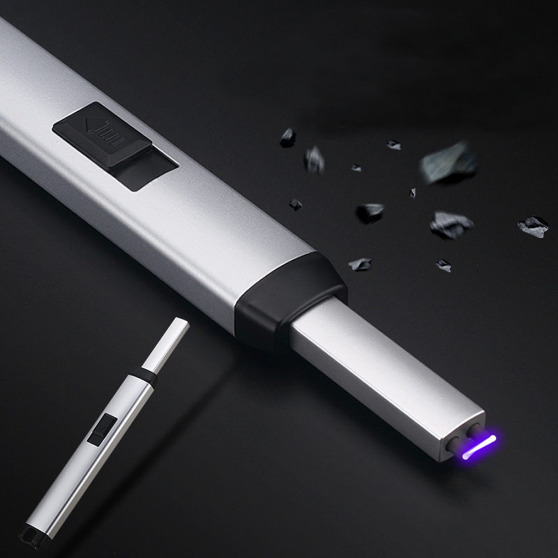 Electronic arc ignition guns Arc pulse point firearm USB charging personality light plate metal electronic cigarette lighter Electronic arc ignition guns Arc pulse point firearm USB charging personality light plate metal electronic cigarette lighter
