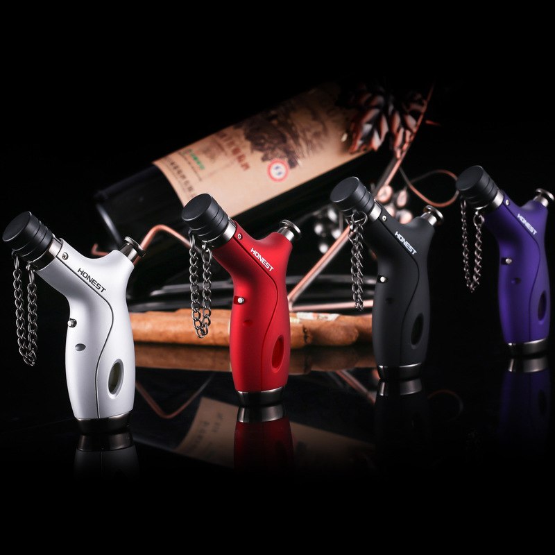 50pcs/lot 4 color butane torch jet gas lighter as Cigarette Cigar Gun Lighter or christmas or grinder accessary for men 50pcs/lot 4 color butane torch jet gas lighter as Cigarette Cigar Gun Lighter or christmas gift or grinder accessary for men