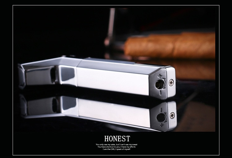 2016 Cool inflatable butane lighter cigar plasma lighter with box jet windproof lighter as christmas cigarette tool 1pcs 2016 Cool inflatable butane lighter cigar plasma lighter with box jet windproof lighter as christmas gift cigarette tool