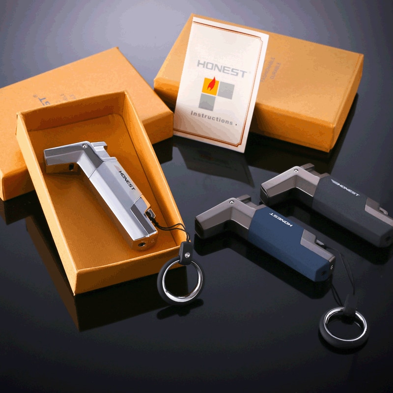 2016 Cool inflatable butane lighter cigar plasma lighter with box jet windproof lighter as christmas cigarette tool 1pcs 2016 Cool inflatable butane lighter cigar plasma lighter with box jet windproof lighter as christmas gift cigarette tool