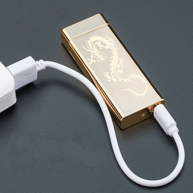 Creative Super Thin Metal Pulsed ARC Electronic Lighter Personality Windproof USB Cigarettes Lighter Creative Super Thin Metal Pulsed ARC Electronic Lighter Personality Windproof USB Cigarettes Lighter