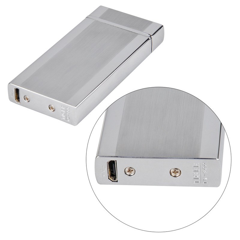 Tiger USB Rechargeable Electric Cigarette Lighters Arc Windproof Electronic Flameless Torch Metal Lighters Tiger USB Rechargeable Electric Cigarette Lighters High-end Arc Windproof Electronic Flameless Torch Metal Lighters