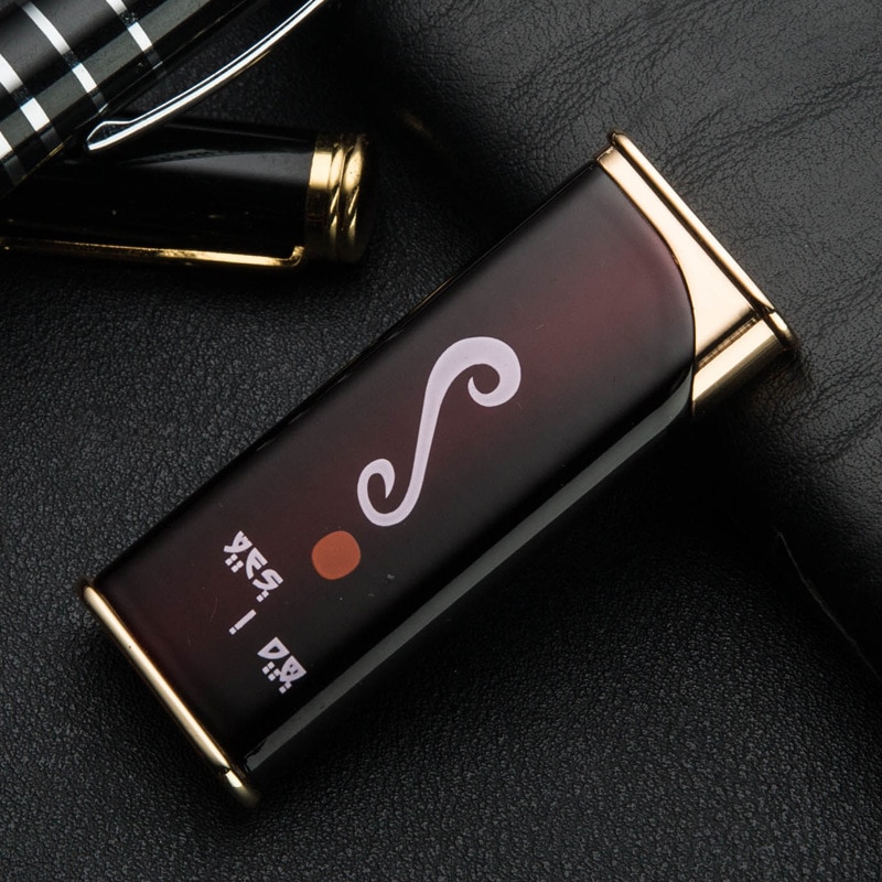 2pcs/lot New Butane zinc alloy lighter isqueiro with pakeage box gadgets encendedor for men 3 color select plasma lighter 2pcs/lot 2017 New Butane zinc alloy lighter isqueiro with pakeage box gadgets encendedor for men 3 color select plasma lighter