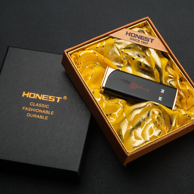 2pcs/lot New Butane zinc alloy lighter isqueiro with pakeage box gadgets encendedor for men 3 color select plasma lighter 2pcs/lot 2017 New Butane zinc alloy lighter isqueiro with pakeage box gadgets encendedor for men 3 color select plasma lighter