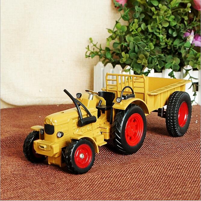 Yellow agricultural hanging type large tractor model toys with lighter metal crafts creative car decoration 25*8.5*8cm Yellow agricultural hanging type large tractor model toys with lighter metal crafts creative car decoration 25*8.5*8cm