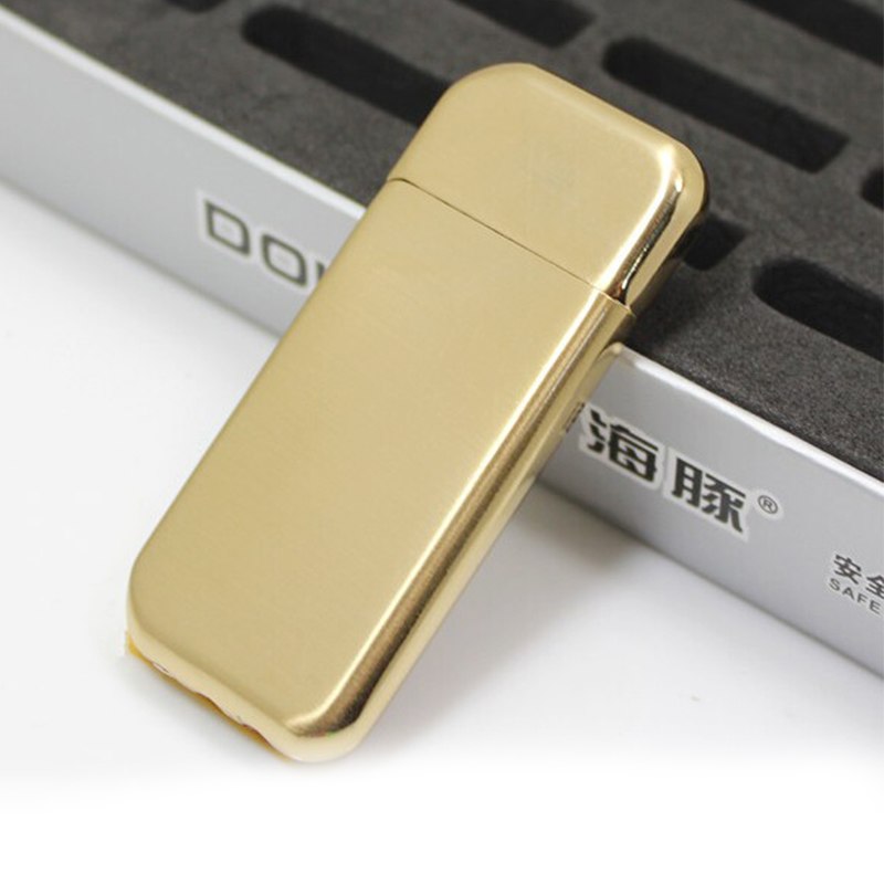 10pcs/lot creative small butane lighter for kitchen or Electroplated thin grinding wheel usb cigarette cigar USB Lighter 10pcs/lot creative small butane lighter for kitchen or gift Electroplated thin grinding wheel usb cigarette cigar USB Lighter