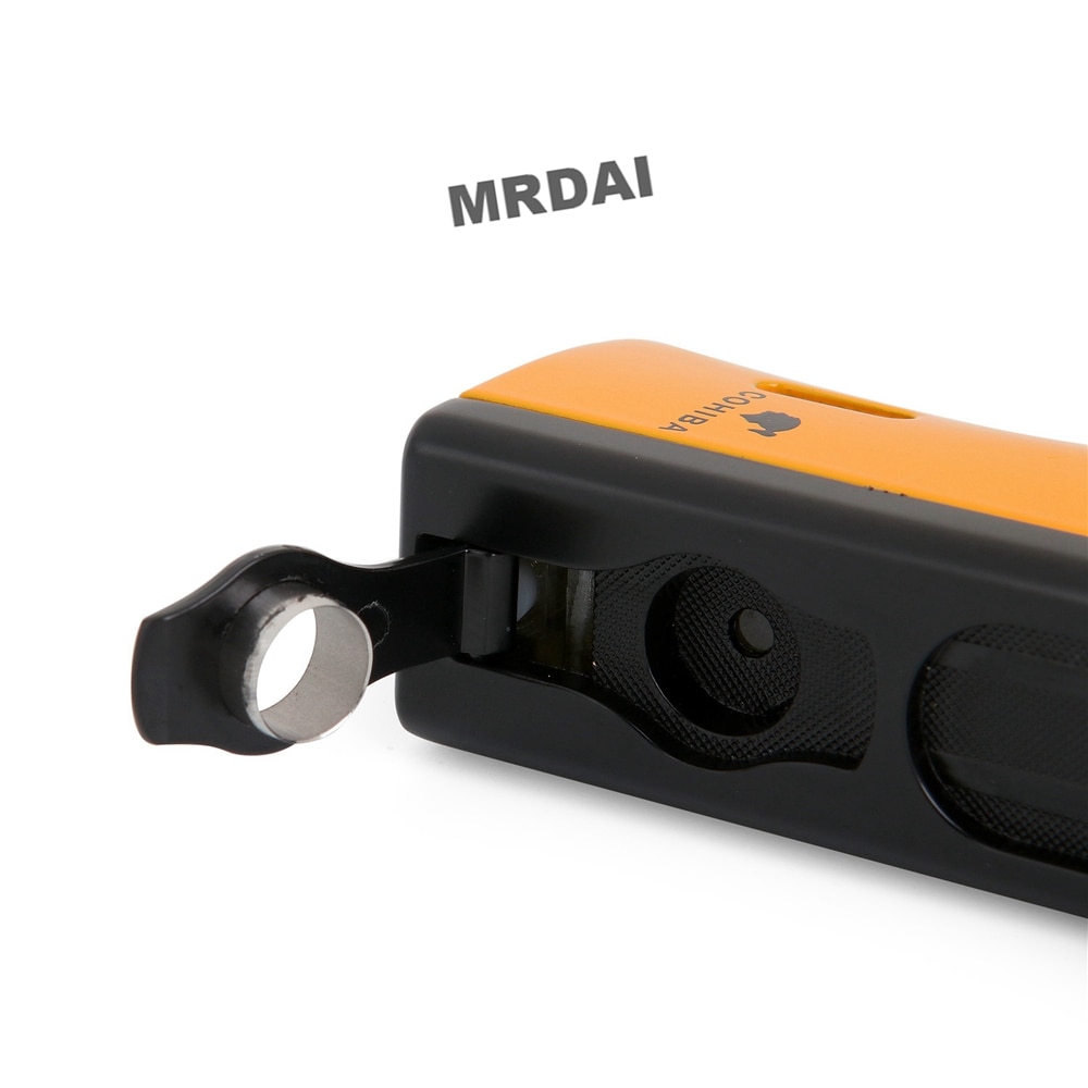 Metal Cigar Lighter Windproof Single Blue Torch Jet Flame Cigarette Refillable Inflatable Butane Gas Lighters Gift Box COHIBA Metal Cigar Lighter Windproof Single Blue Torch Jet Flame Cigarette Refillable Inflatable Butane Gas Lighters Gift Box