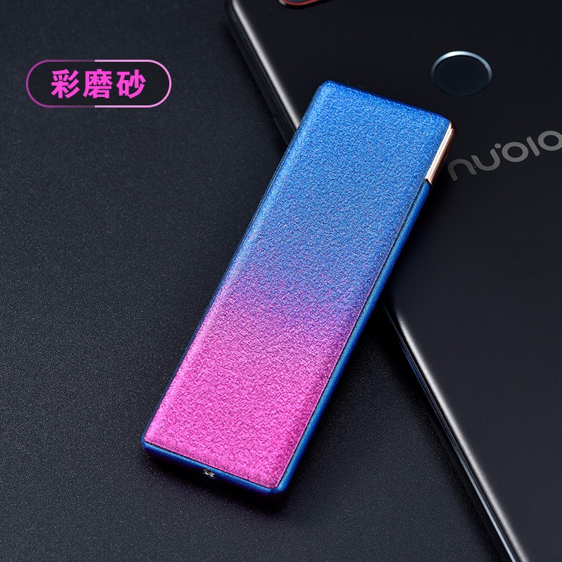 Creative New Portable Mini Ultra-thin USB Rechargeable Electronic Cigarette Lighter Creative New Portable Mini Ultra-thin USB Rechargeable Electronic Cigarette Lighter