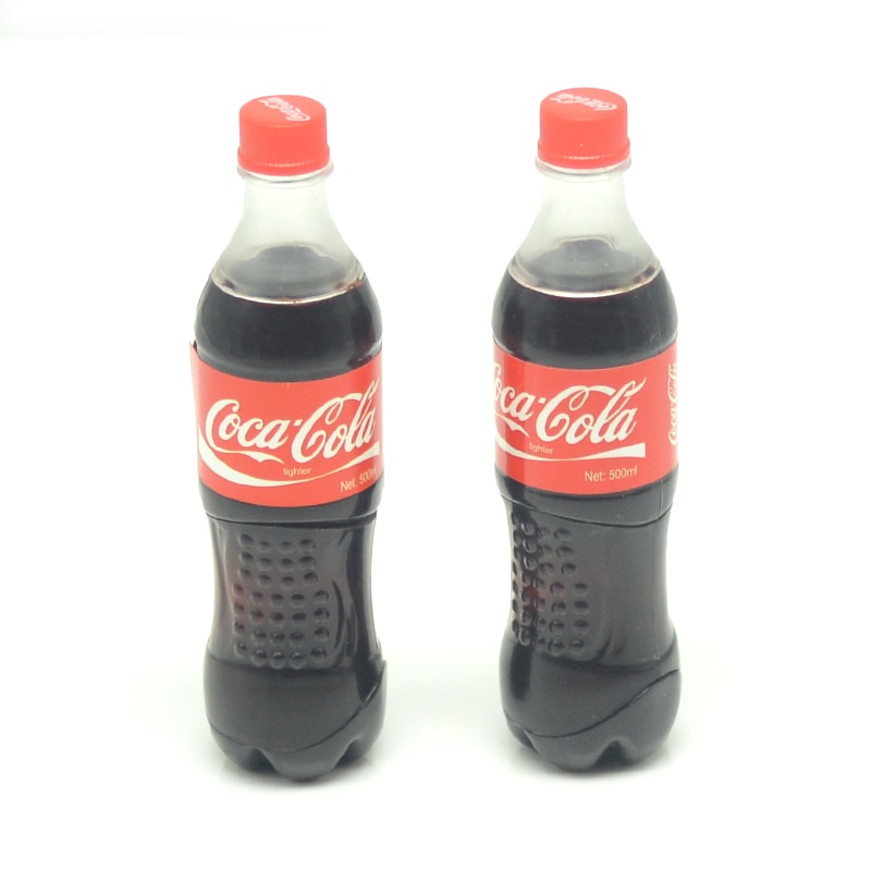 1pc/lot Creative brand cola Sprite drink bottle open fire cigarette lighter whole 1pc/lot Creative brand cola Sprite drink bottle open fire cigarette lighter wholesale