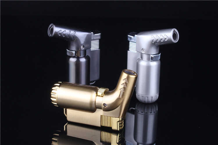 24pcs/lot Honest Genuine Personality Four Gun Windproof Lighters Straight Inflatable Cigar Lighter Ignition Baking Torch Lighter 24pcs/lot Honest Genuine Personality Four Gun Windproof Lighters Straight Inflatable Cigar Lighter Ignition Baking Torch Lighter