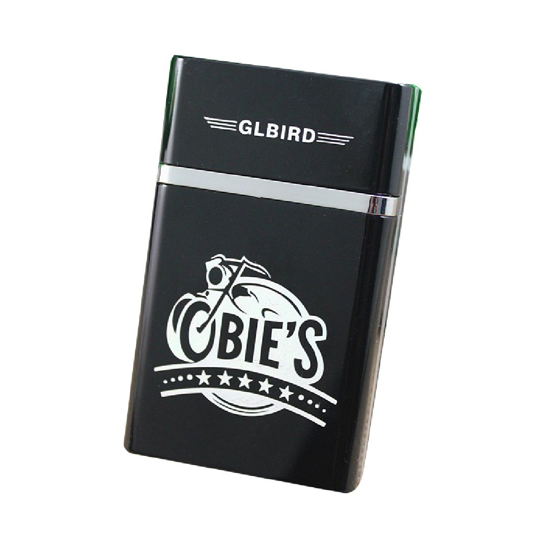 Can be installed electronic usb cigarette case with usb lighter 8 cigarettes flameless windproof and rechargeable heating wire Can be installed electronic usb cigarette case with usb lighter 8 cigarettes flameless windproof and rechargeable heating wire