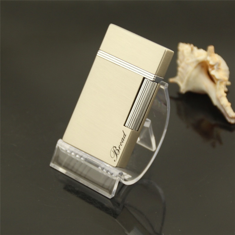 Cube Side Pulley Naked Flame Flint Lighters,Refillable 
