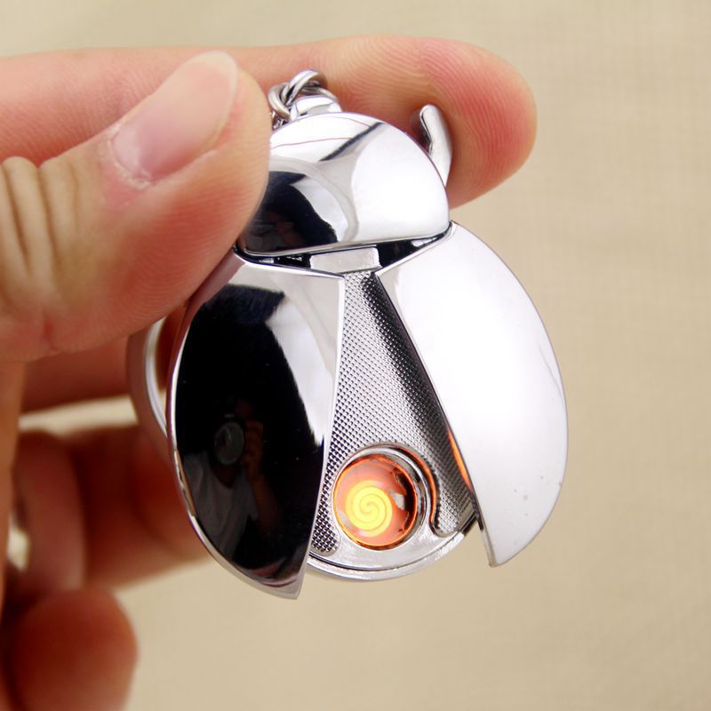 Creative Personality Beetle Shape Cigarette Lighter USB Charging Lighter Creative Personality Beetle Shape Cigarette Lighter USB Charging Lighter