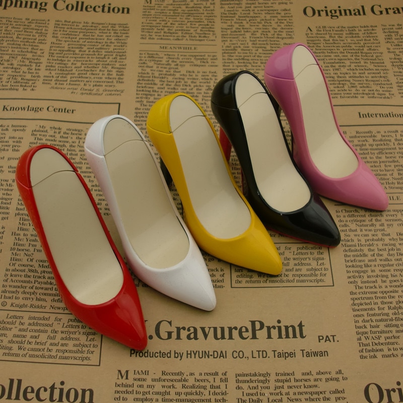 Hot Selling Innovative New Strange Metal High Heeled Shoes Shape Lighter New Arrival Hot Selling Innovative New Strange Metal High Heeled Shoes Shape Lighter