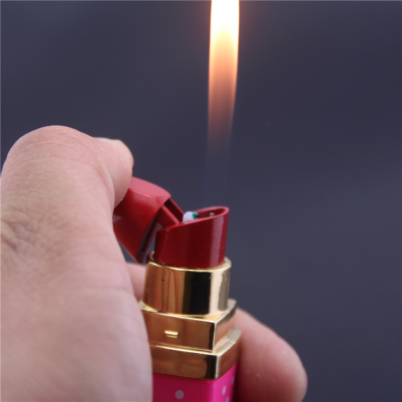 Creative Square Lipstick Lighter Women Cigarette Lighter Metal Windproof flame lighter Women Lipstick Girls Fashion Creative Square Lipstick Lighter Women Cigarette Lighter Metal Windproof flame lighter Women Lipstick Girls