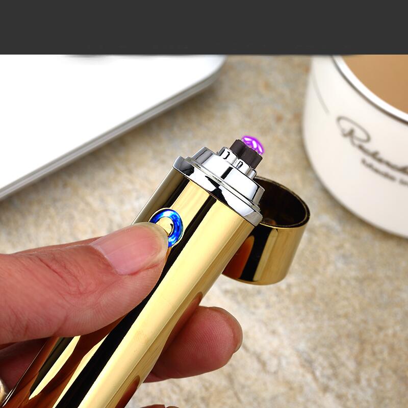 Noble Cylinder LED Windpro Of Smoke Lighter Cross Double Arc Lighter USB Pulse Cigar Lighters Electronic Pipe Cigarette Lighters Noble Cylinder LED Windpro Of Smoke Lighter Cross Double Arc Lighter USB Pulse Cigar Lighters Electronic Pipe Cigarette Lighters
