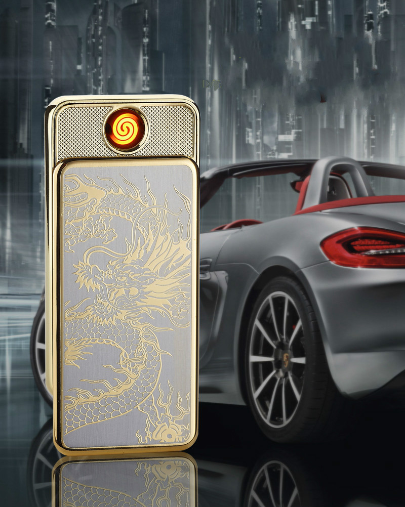 Creative Intelligent Touch Induction Chargeable Windproof Lighter Fingerprint USB Electronic Cigarette Lighter Creative Intelligent Touch Induction Chargeable Windproof Lighter Fingerprint USB Electronic Cigarette Lighter