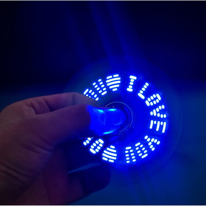 Electric Metal Hand Spinners With Light and Lighter 2 in 1 Function Shows Lovely and Romantic Text I LOVE YOU Electric Metal Hand Spinners With Light and Lighter 2 in 1 Function Shows Lovely and Romantic Text I LOVE YOU
