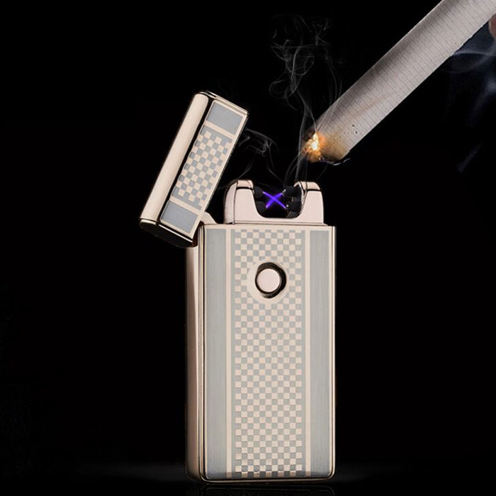 Electronic Dual Pulsed Arc Lighter Plasma Torch Windproof Usb Rechargeable Smoking Flameless Electronic Cigarette Lighter Burner Electronic Dual Pulsed Arc Lighter Plasma Torch Windproof Usb Rechargeable Smoking Flameless Electronic Cigarette Lighter Burner