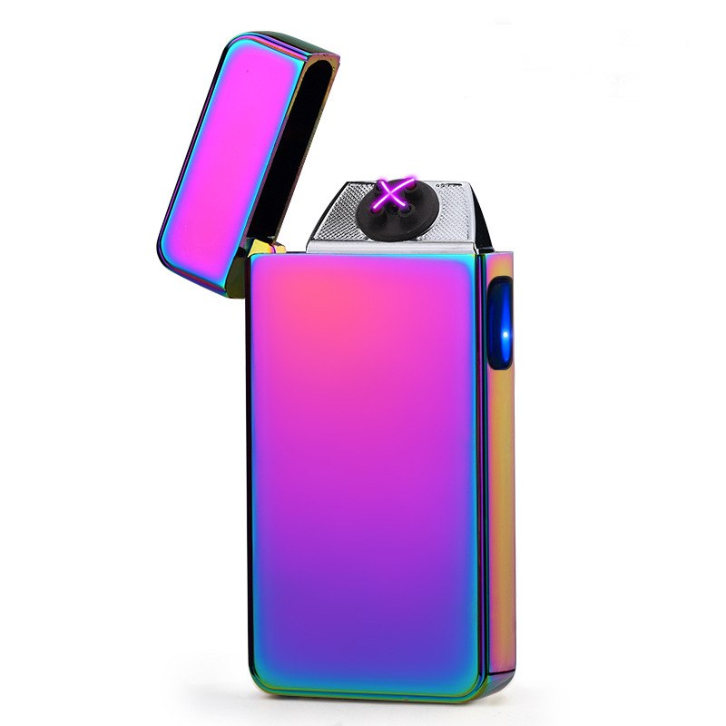 USB Rechargeable Flameless Windproof Smoking lighters Electronic Cigarette lighter Plasma Noble Double Pulsed Arc Lighter USB Rechargeable Flameless Windproof Smoking lighters Electronic Cigarette lighter Plasma Noble Double Pulsed Arc Lighter