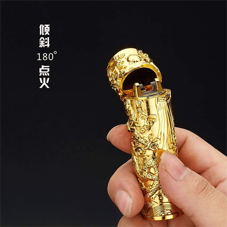 Creative Dragon Pillars Intelligent Induction Electric ARC Lighter Gravity Shaking Rechargeable USB Lighter Creative Dragon Pillars Intelligent Induction Electric ARC Lighter Gravity Shaking Rechargeable USB Lighter