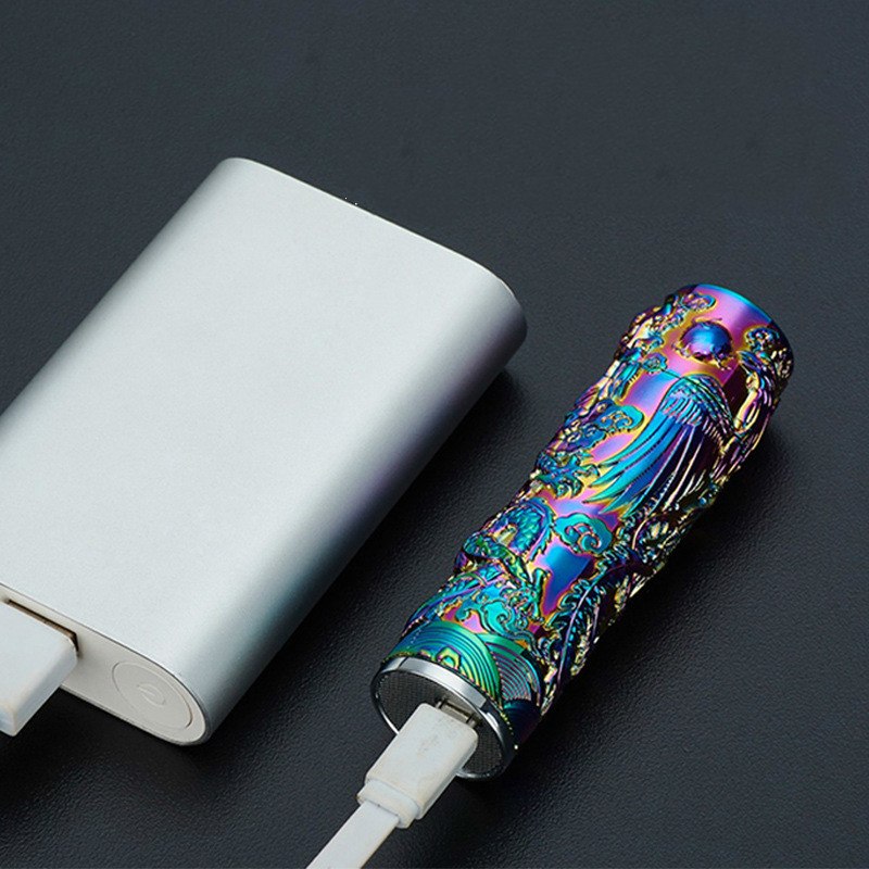 Creative Dragon Pillars Intelligent Induction Electric ARC Lighter Gravity Shaking Rechargeable USB Lighter Creative Dragon Pillars Intelligent Induction Electric ARC Lighter Gravity Shaking Rechargeable USB Lighter