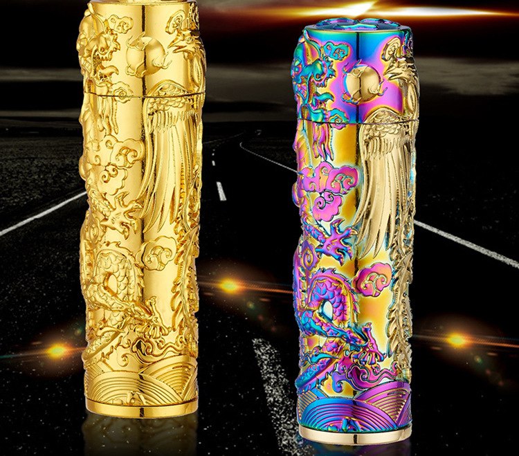 Creative Dragon Pillars Intelligent Induction Electric ARC Lighter Gravity Shaking Rechargeable USB Lighter Creative Dragon Pillars Intelligent Induction Electric ARC Lighter Gravity Shaking Rechargeable USB Lighter