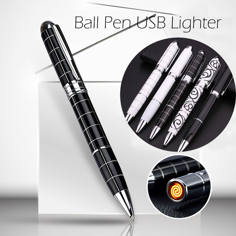 Pen lighters Rechargeable lighter, Office Supplies Creative design,USB charge Pen lighters Rechargeable lighter, Office Supplies Creative design,USB charge