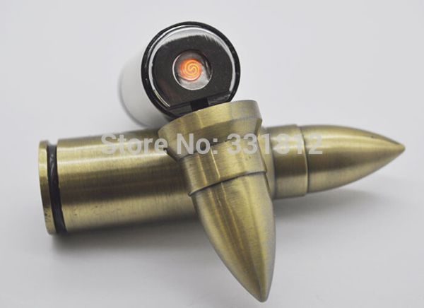 1pc Electronic Cigarette Lighter Rechargeable USB Lighters & Smoking Flameless Windproof Bullet Gift 1pc Electronic Cigarette Lighter Rechargeable USB Lighters & Smoking Accessories Flameless Windproof Bullet Gadgets Gift