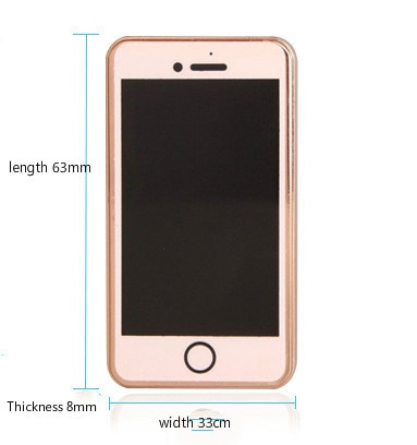 Creative Mini Phone Shape Slip Down Metal Windproof Electronic USB Cigar Lighter Creative Mini Phone Shape Slip Down Metal Windproof Electronic USB Cigar Lighter