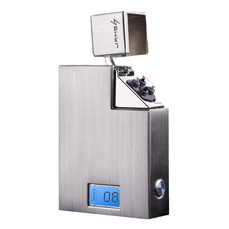 JAMES intelligent screen display block double arc lighter JAMES intelligent screen display block double arc lighter