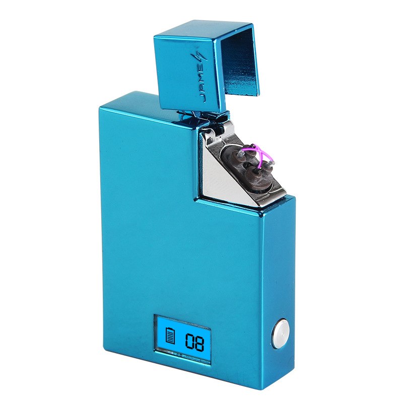 JAMES intelligent screen display block double arc lighter JAMES intelligent screen display block double arc lighter